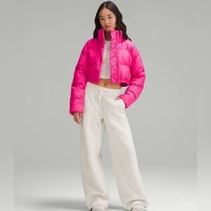 lululemon athletica Wunder Puff Sonic Pink Jacket